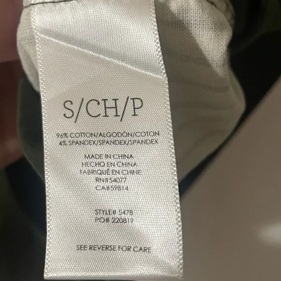 Cabi Army Green Expedition Jacket Small Double Breasted Spring Staple Cotton - Picture 6 of 8